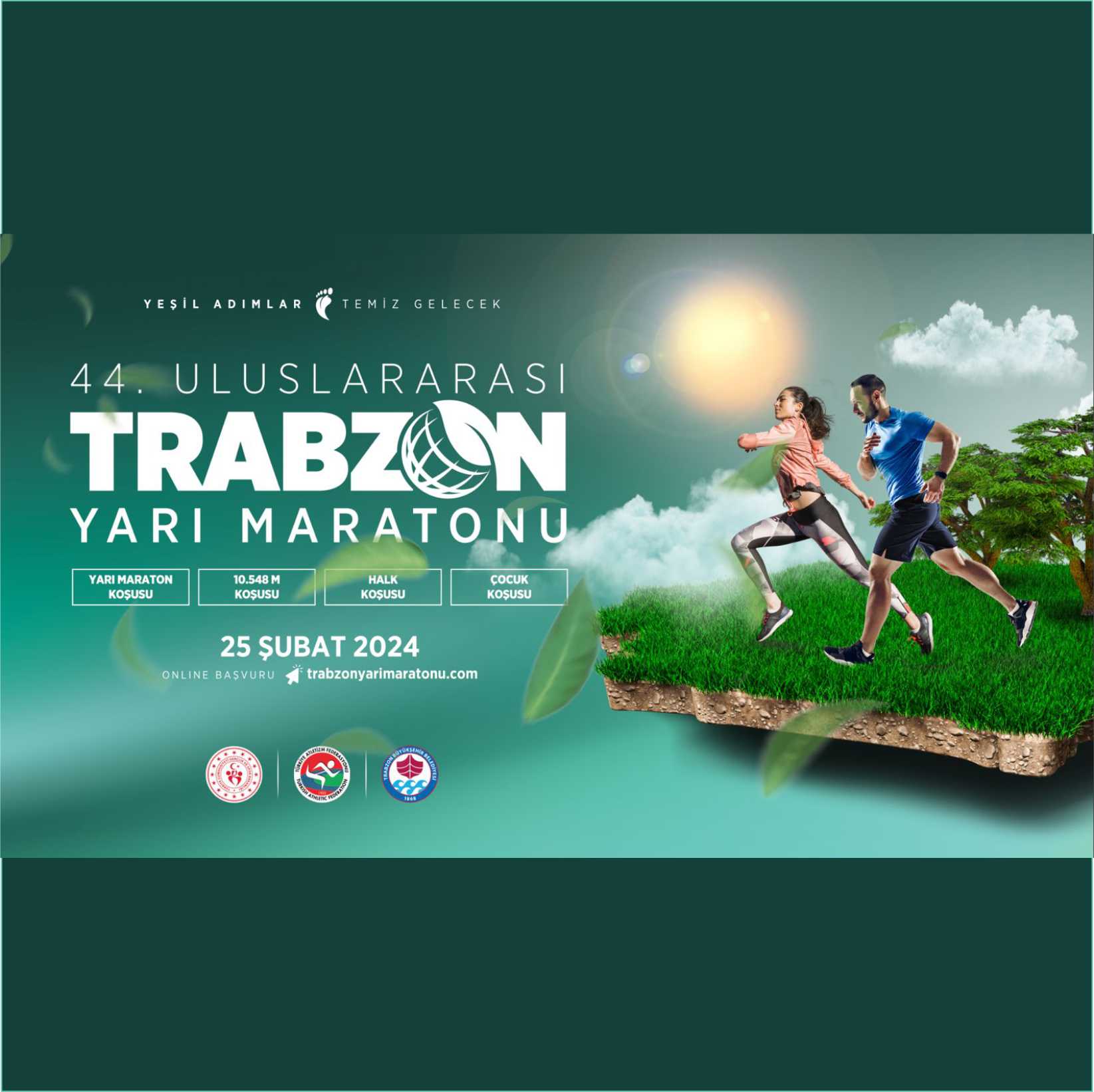 Uluslararası Trabzon Yarı Maratonu 25 Şubat 2024'te Koşulacak