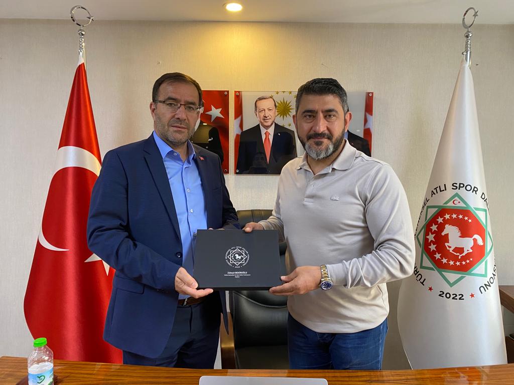 Türkiye Geleneksel Atlı Sporlar Federasyonu Başkanına Ziyaret