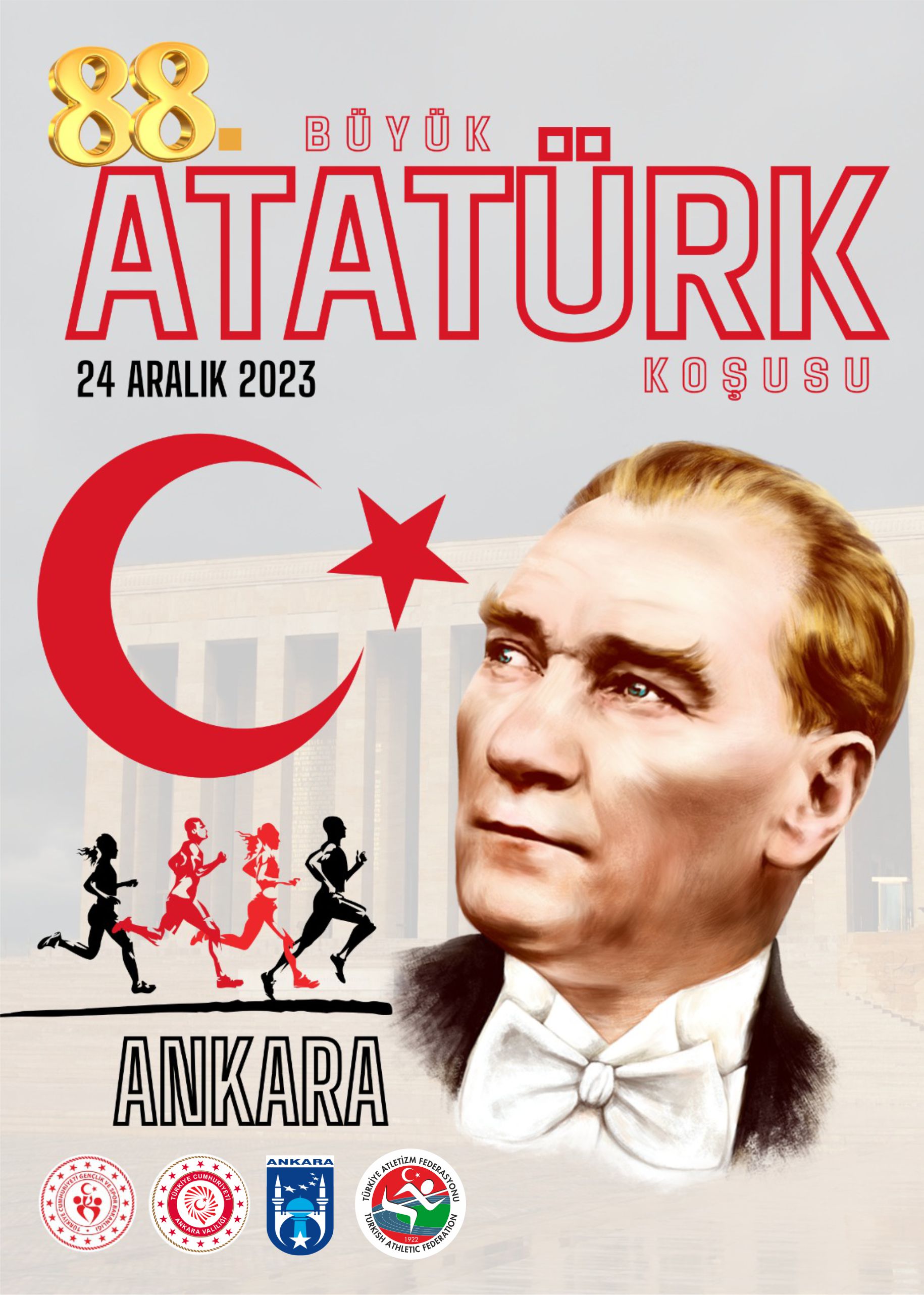88. Büyük Atatürk Koşusu KAYITLAR AÇILDI