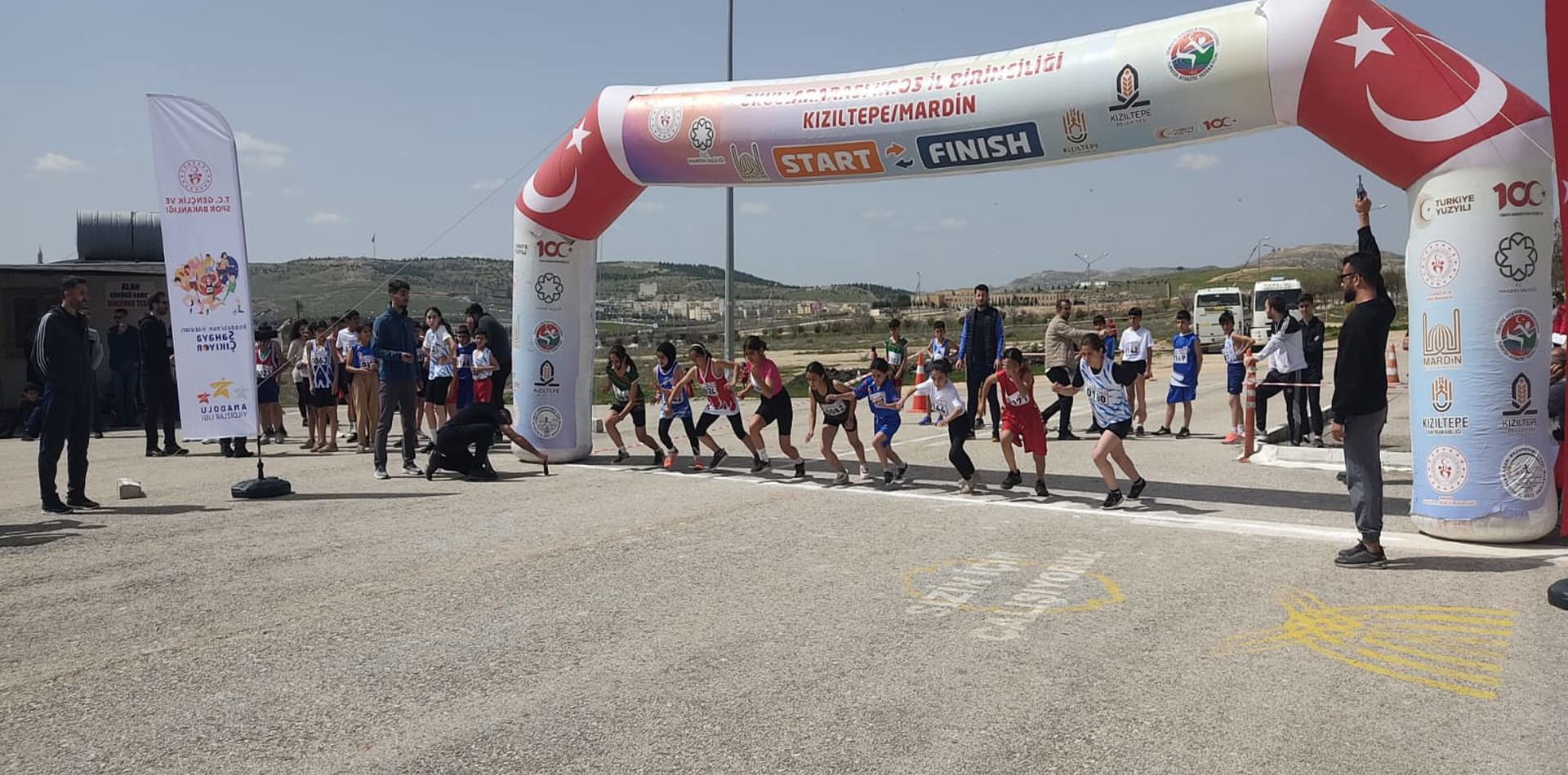 Atletizmi Geliştirme Projesi'nde ilk kademe yarışmaları Mardin'de gerçekleştirildi