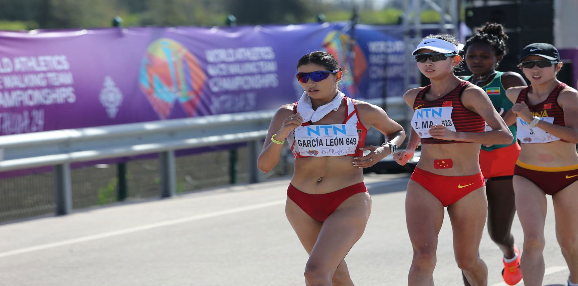 20 kilometre kadınlarda Perulu Kimberly Garcia Leon birinci oldu