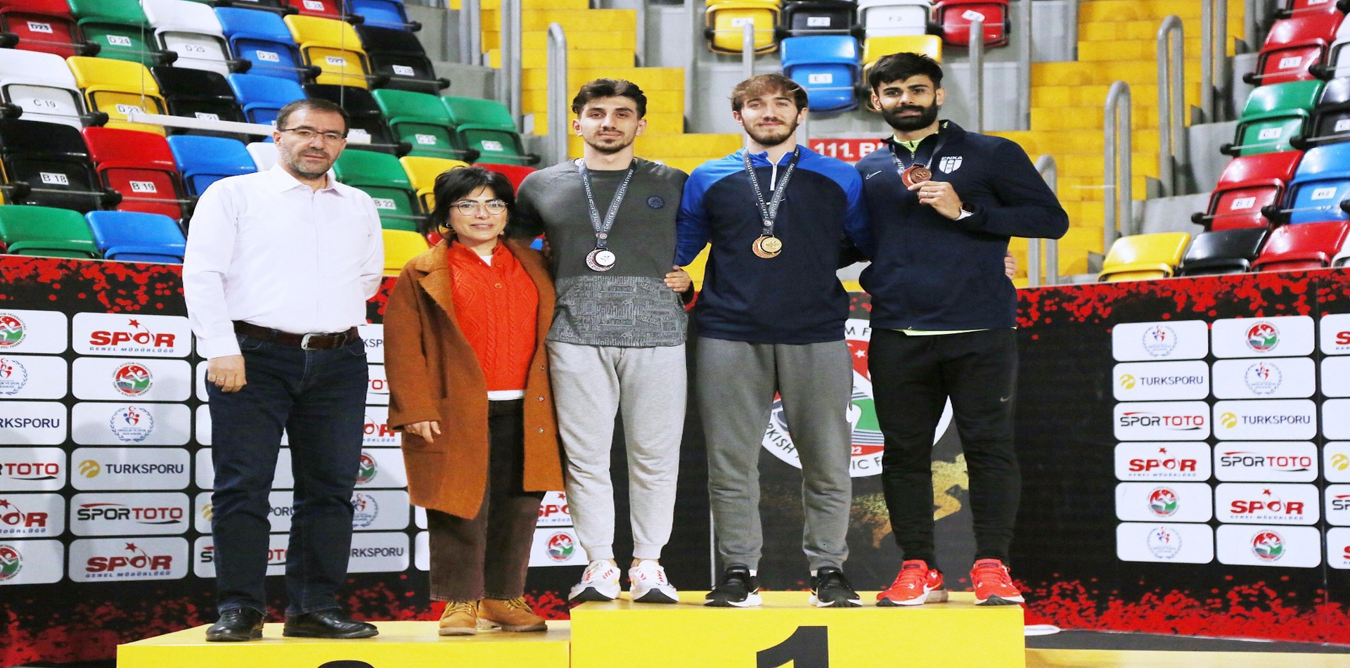 Türkiye Büyükler Ferdi Salon Atletizm Şampiyonasında sona erdi