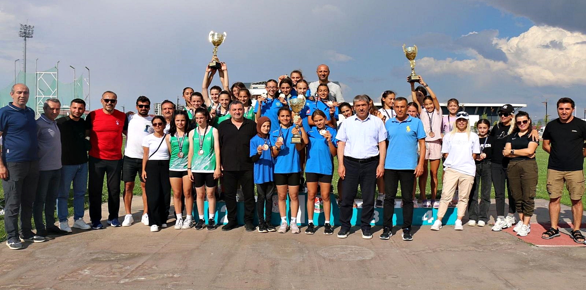 9. TAF Küçükler Atletizm Takımlar Şampiyonasının Finali Sivas’ta sona erdi.