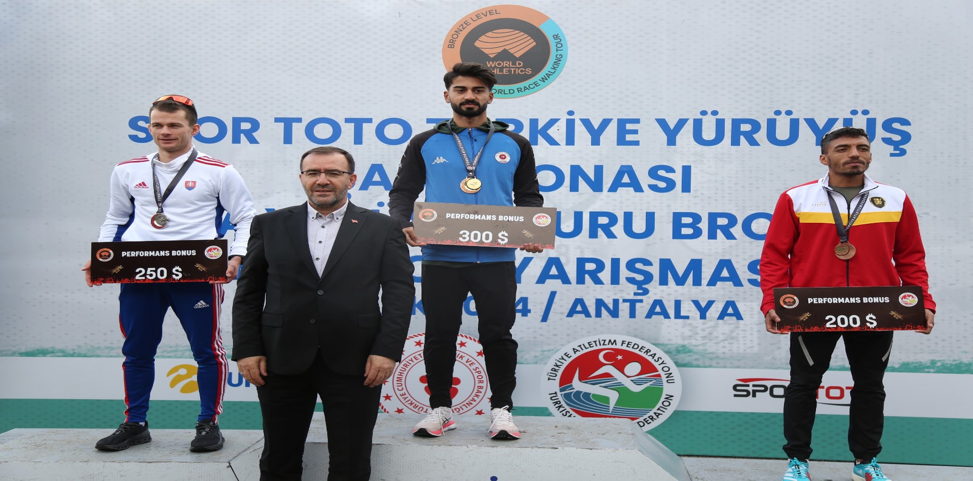 Türkiye Yürüyüş Şampiyonası’nda uluslararası heyecan Yaşandı