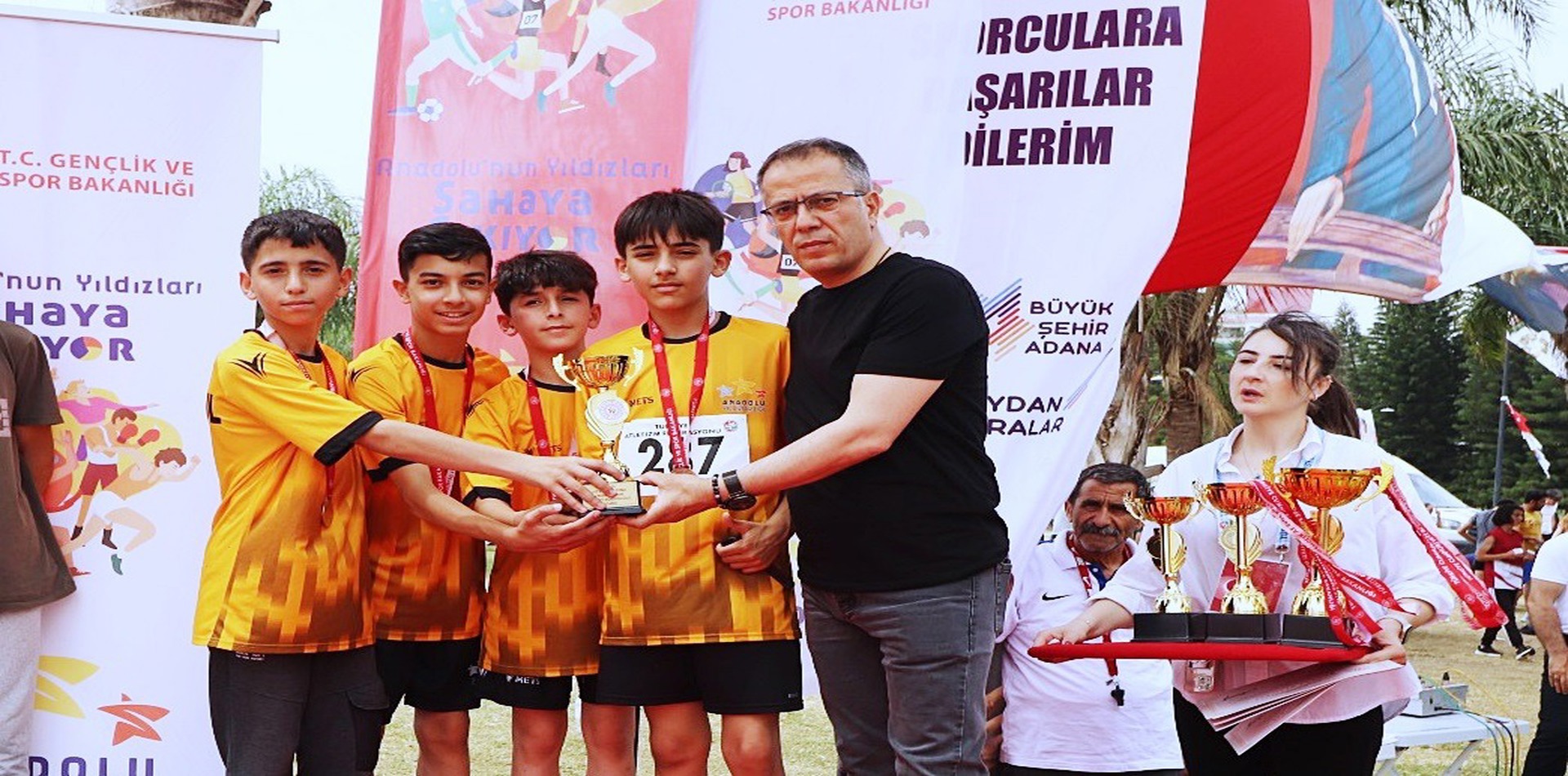 Atletizm Geliştirme Projesi final yarışmaları Adana’da yapıldı