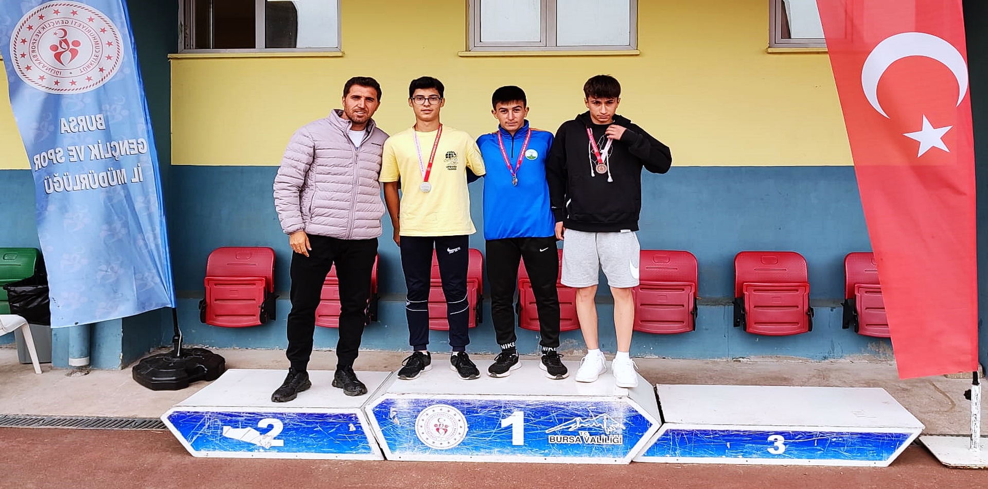 U16-U18 Bölgesel seçme Atletizm yarışmaları Bursa’da da sona erdi